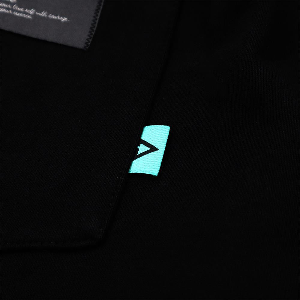 RC Embroidery Logo Casual Shorts (Black)