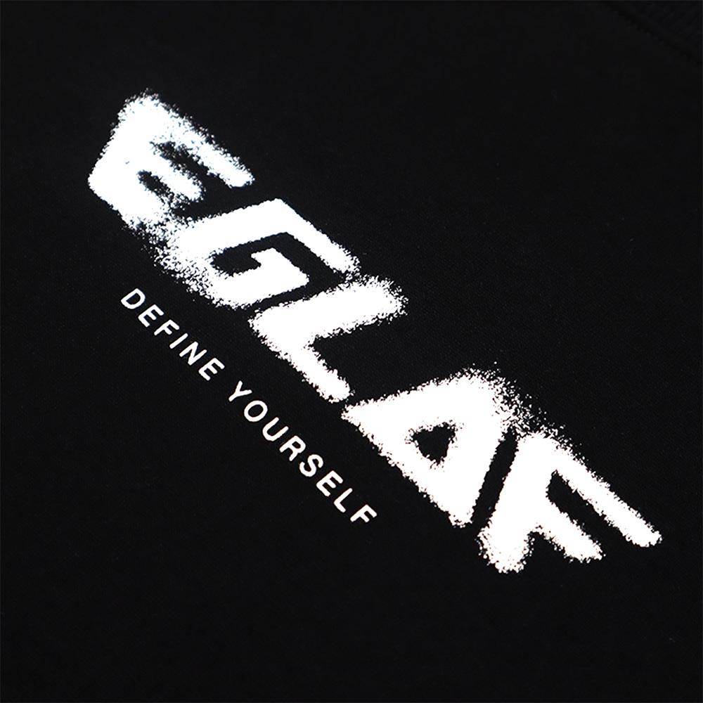 EGLAF Basic Logo Crop Top (Black)