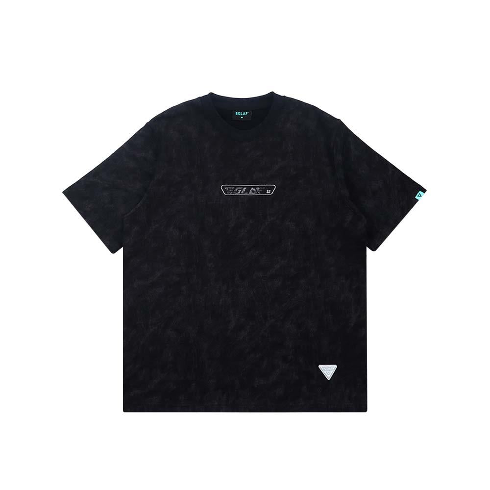 EGLAF Basic Smudge Tee (Black)