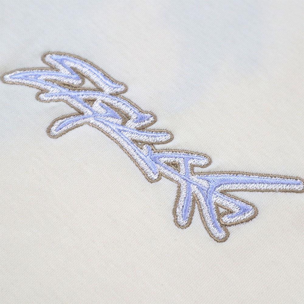 Flaming Serpent Logo Tee (Cream White)