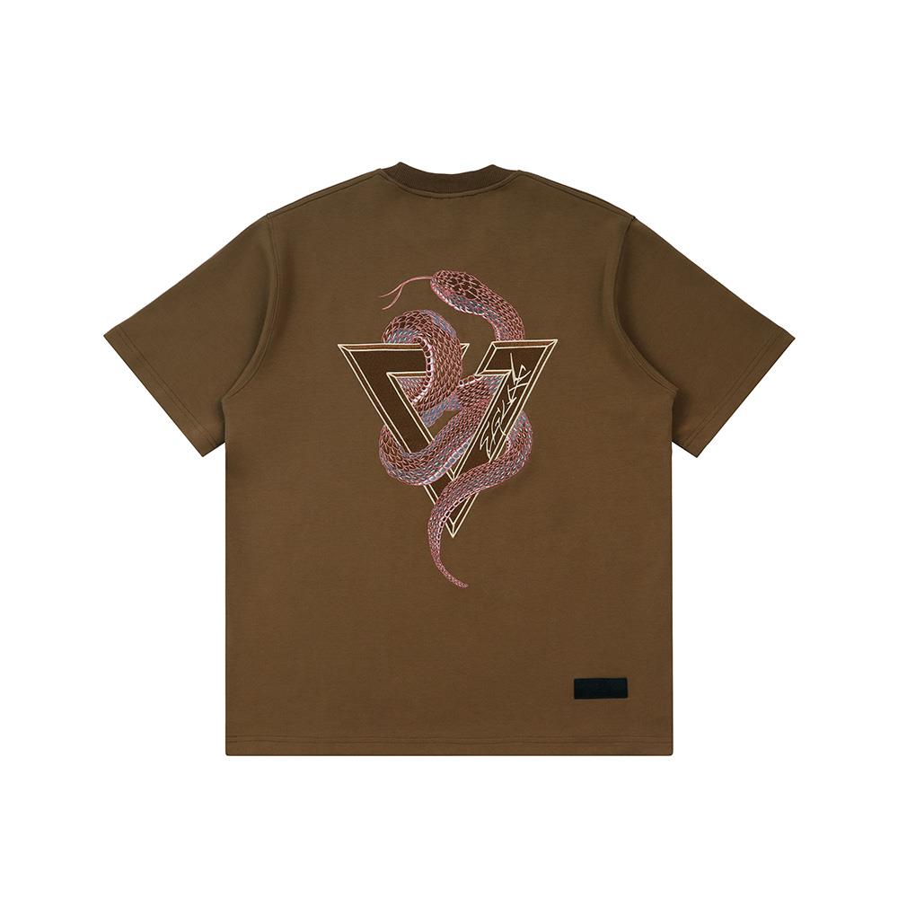 Serpent Logo Tee (Khakis)