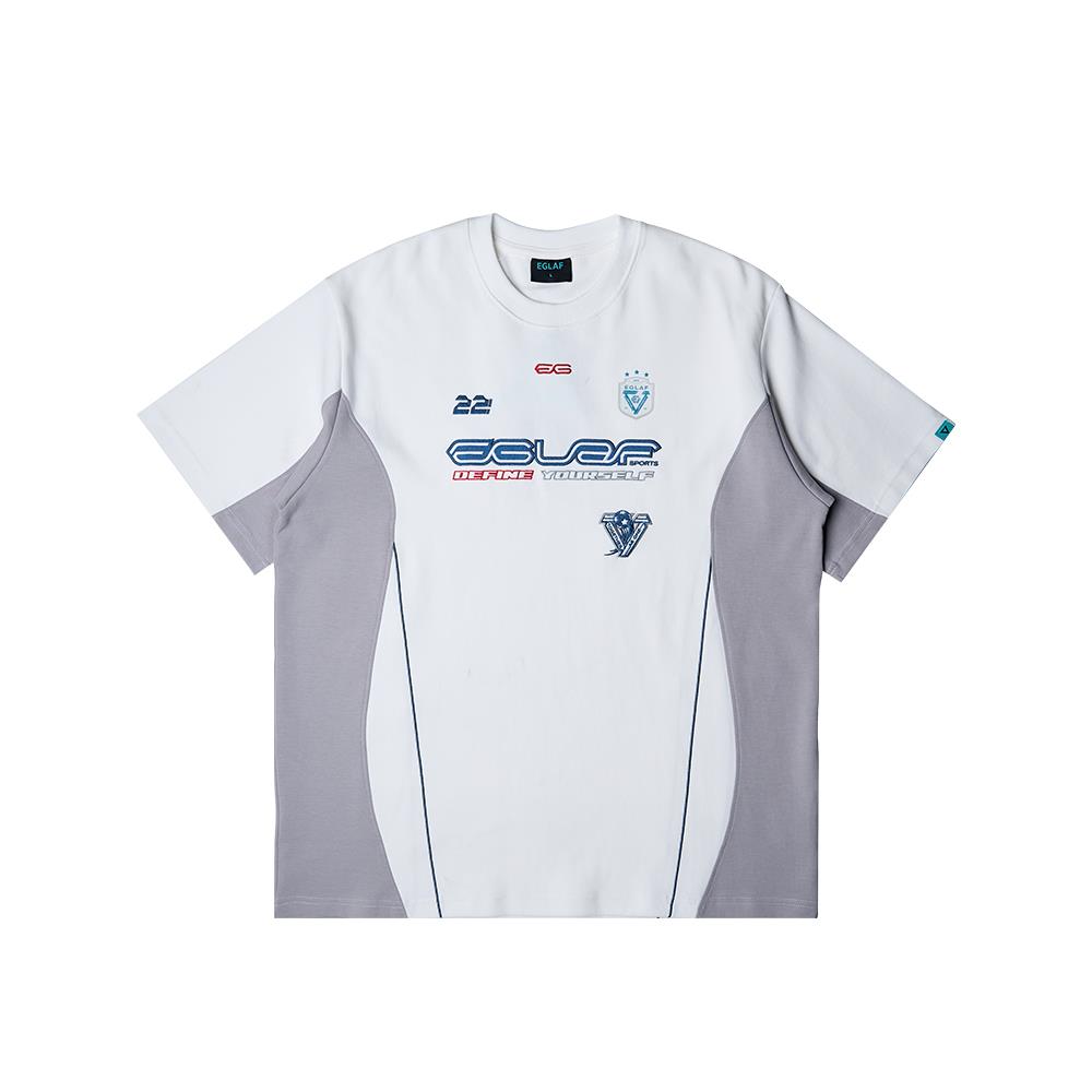 AG Jersey Logo Tee (White)