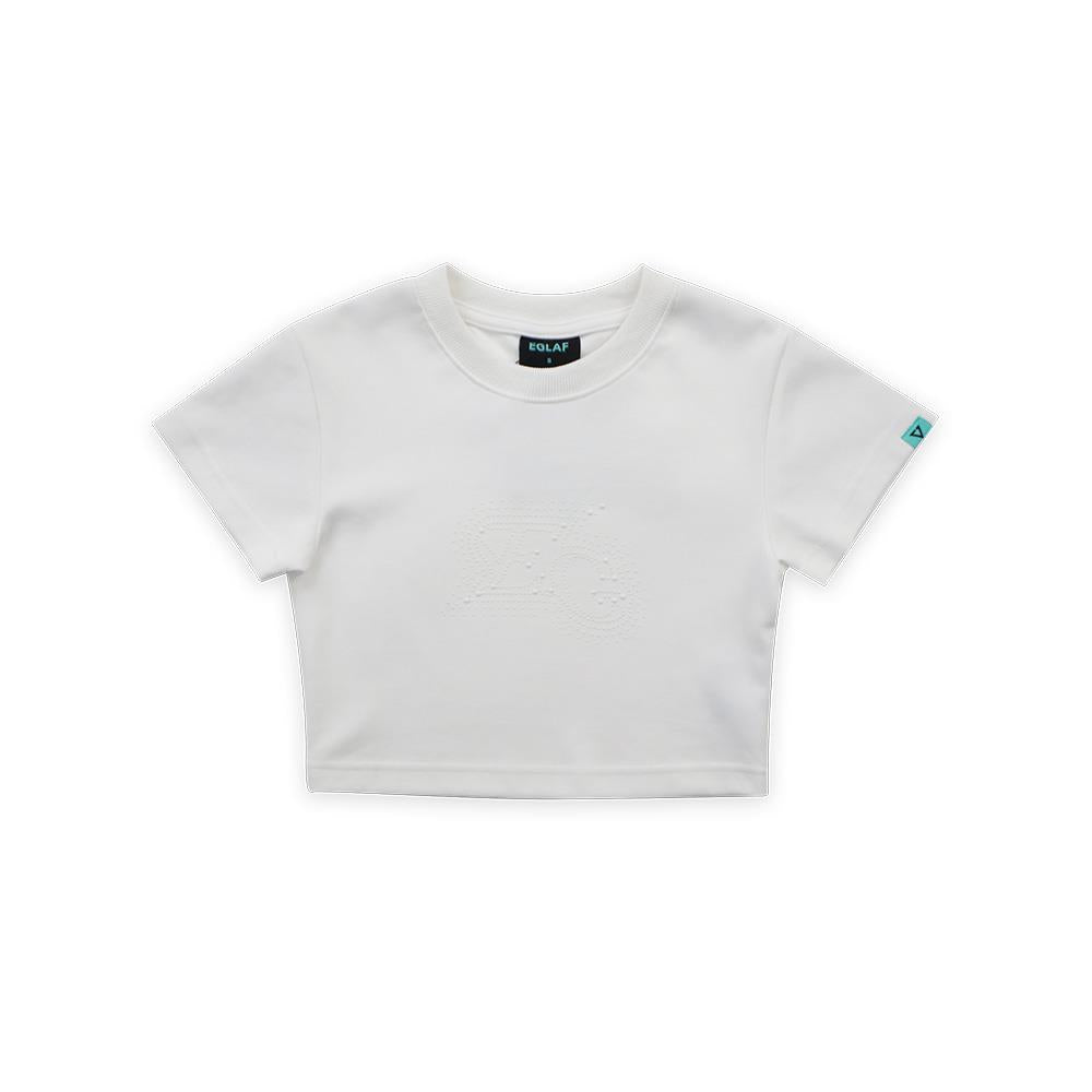 MV EG Bead Crop Top (White)