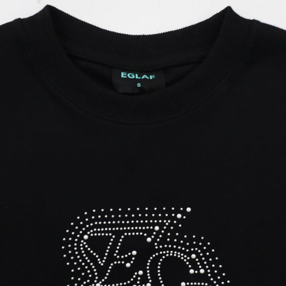 MV EG Bead Crop Top (Black)