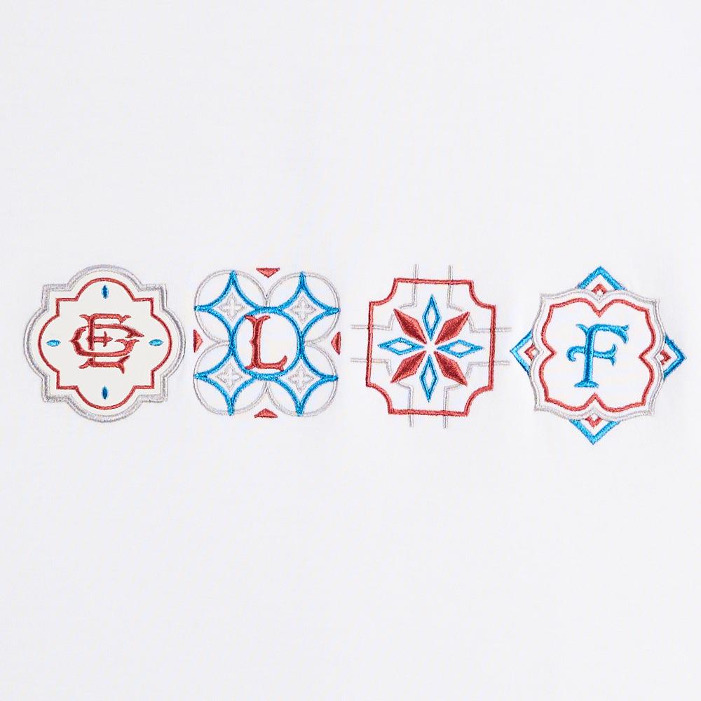 NBL Tiles Pattern Tee (White)