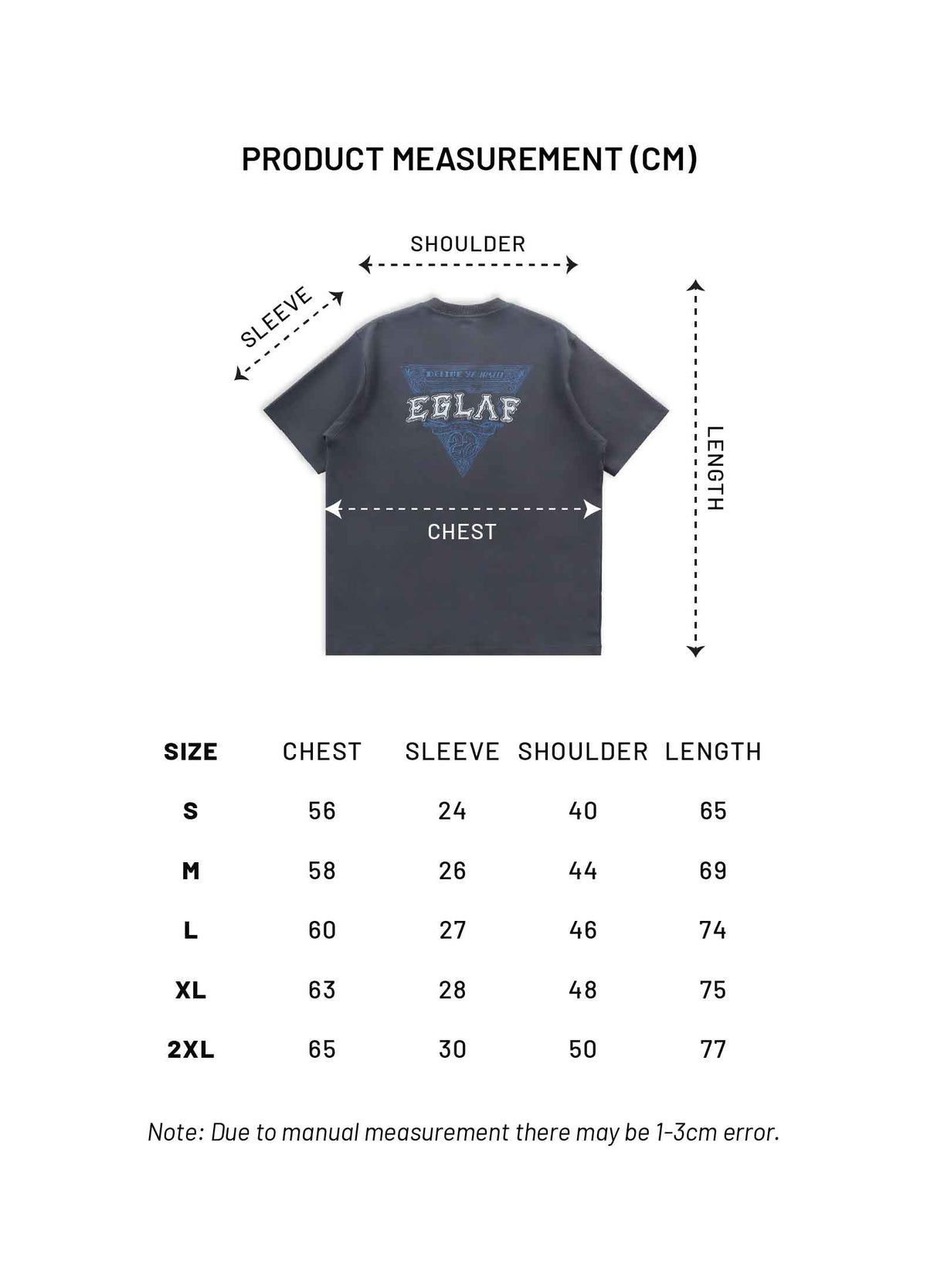 Sculpta Triangle Emblem Tee (Dark Grey)