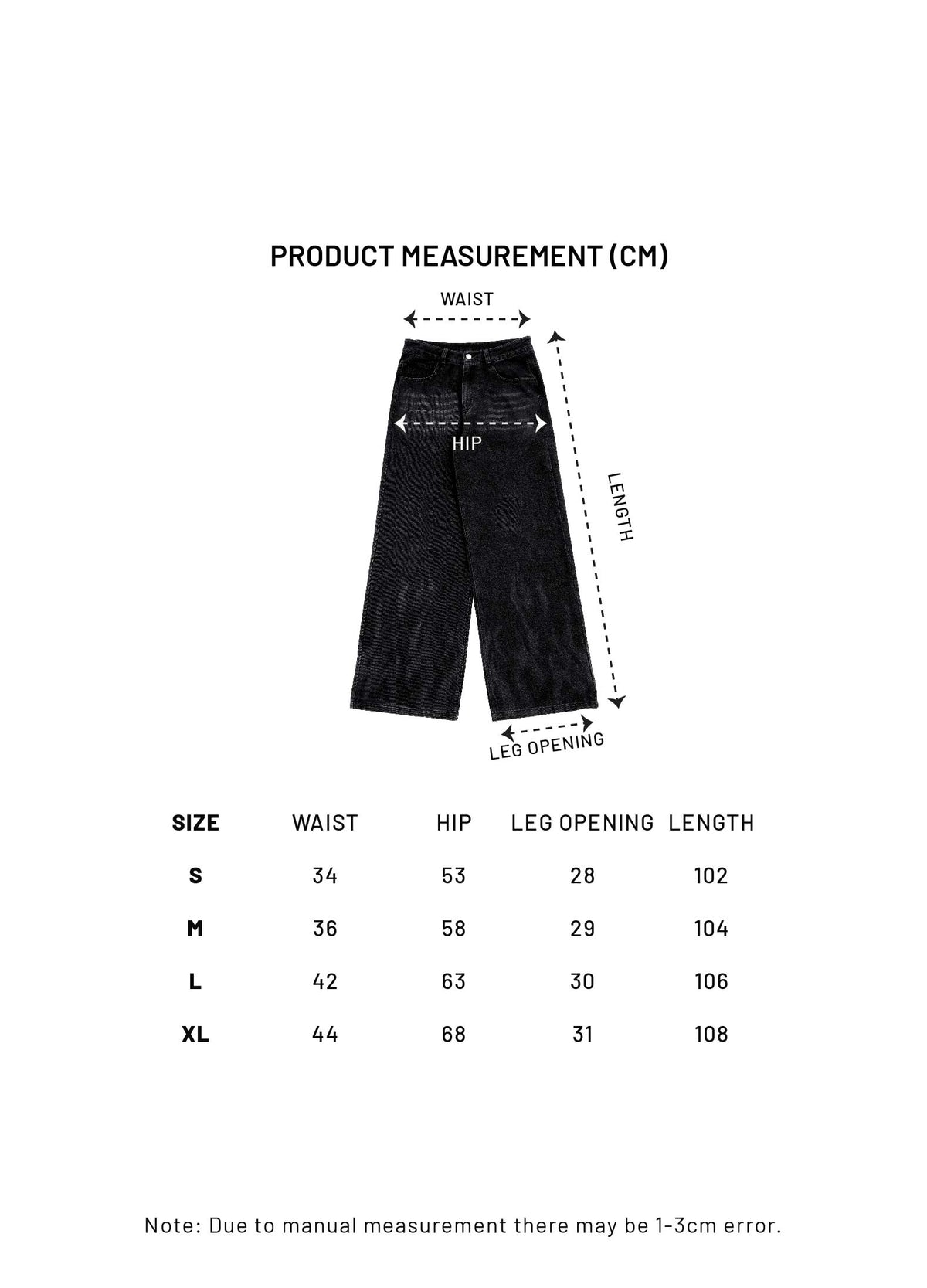 Flames Loose Fit Jeans