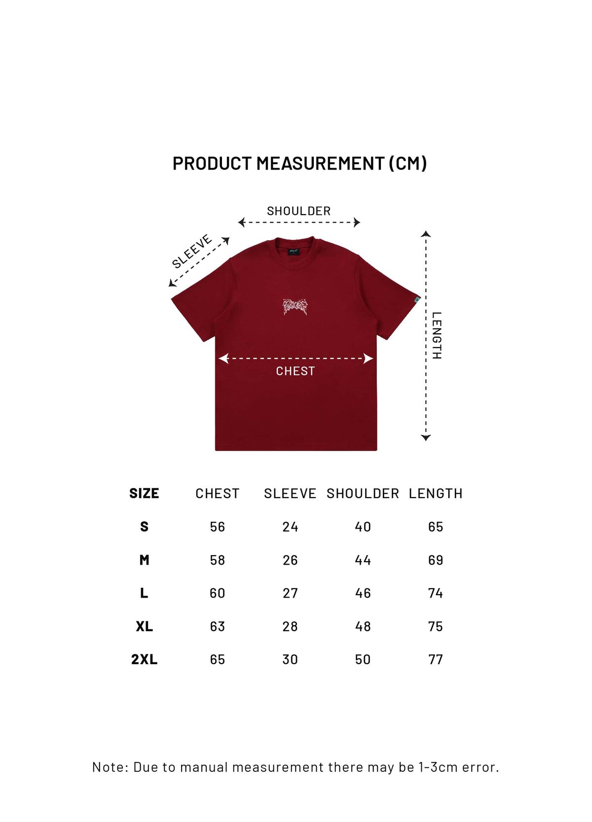 Flames Basic Tee (Red)