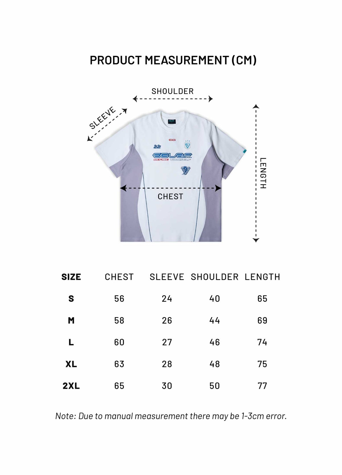 AG Jersey Logo Tee (White)