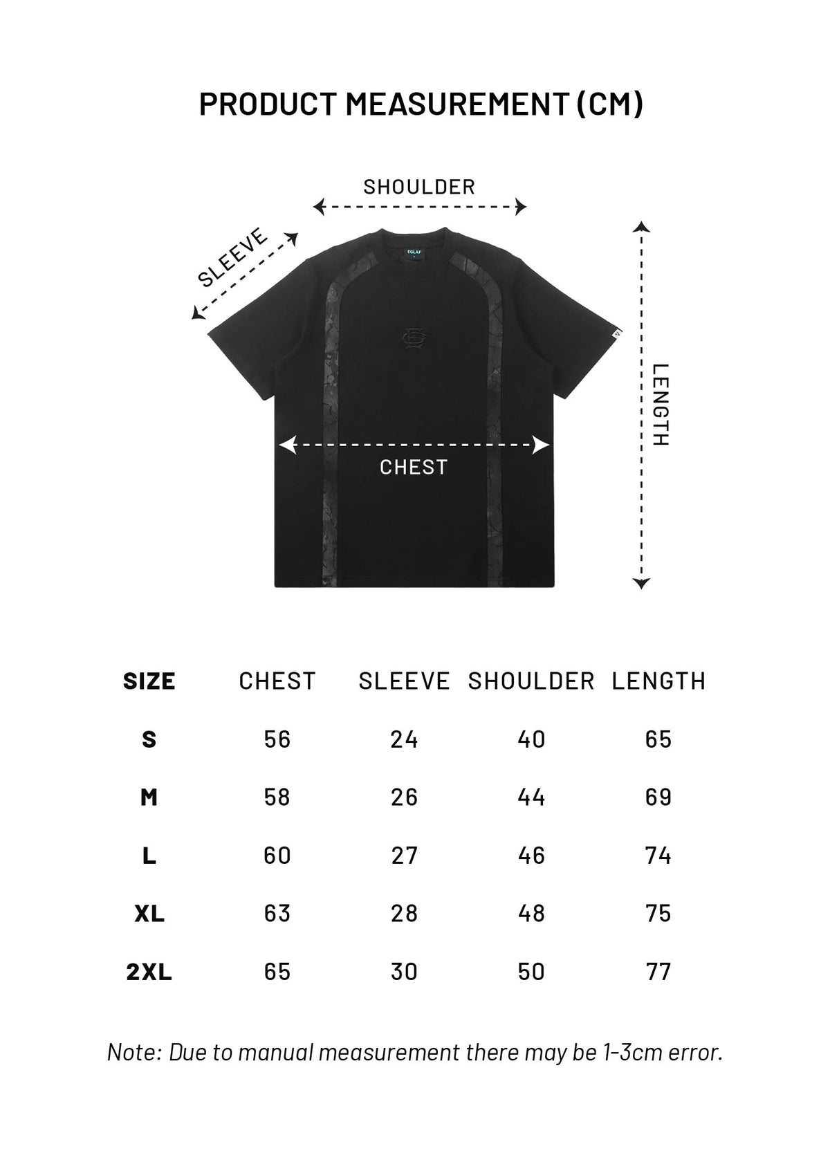 Sculpta EG Marbre Tee (Black)