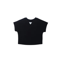 EGLAF Basic Logo Crop Top (Black)