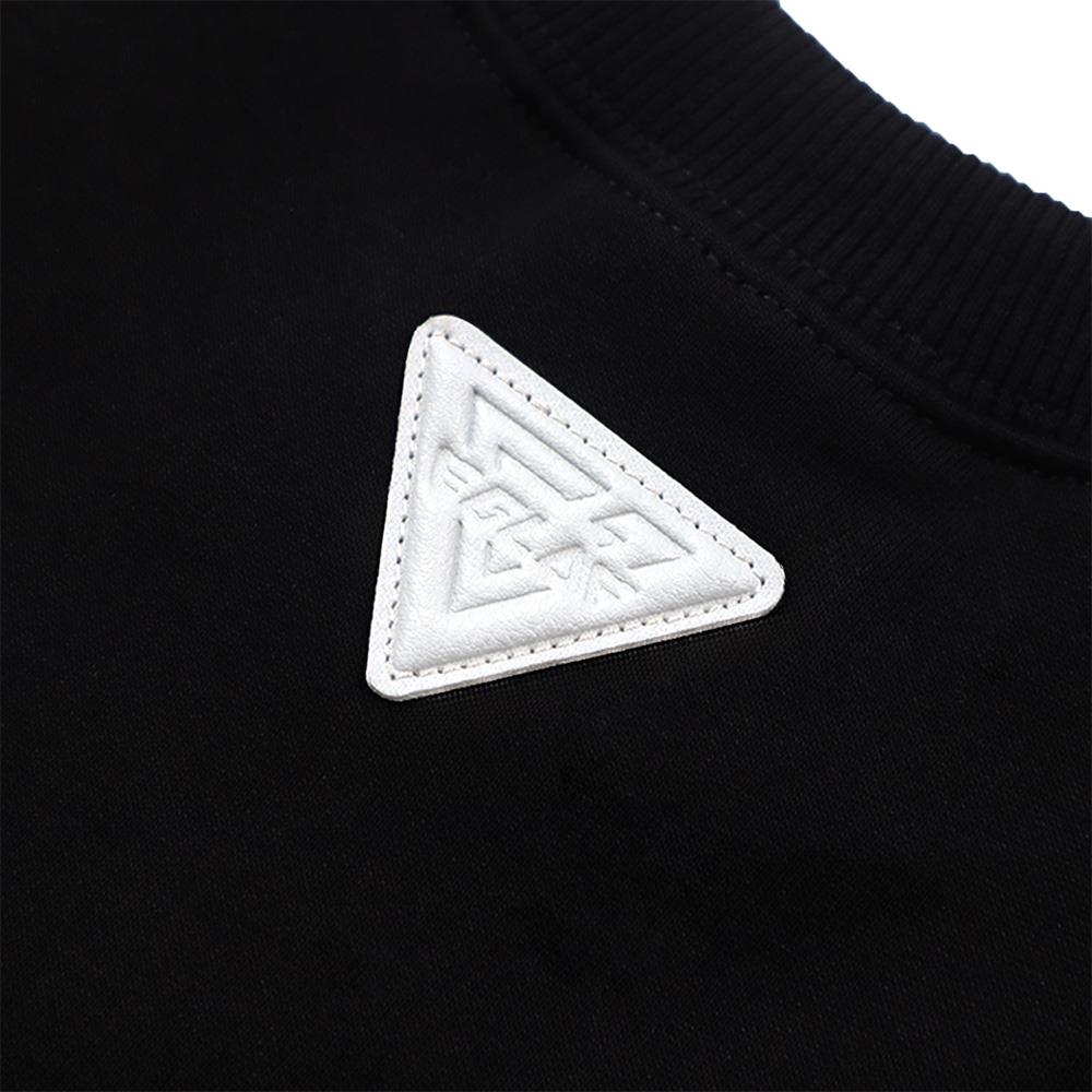 EGLAF Basic Logo Crop Top (Black)