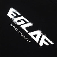 EGLAF Basic Logo Crop Top (Black)