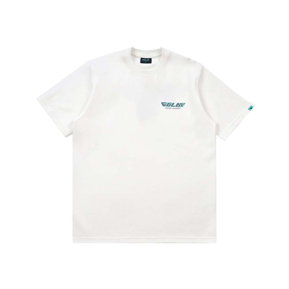 EGLAF Basic Triangle Logo Tee (White)