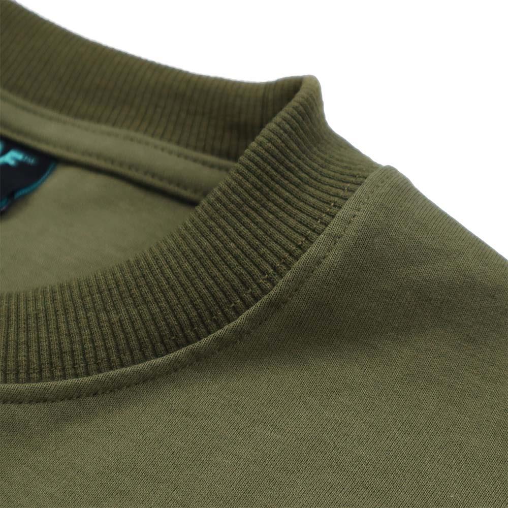 Thornscript Tee (Olive Green)