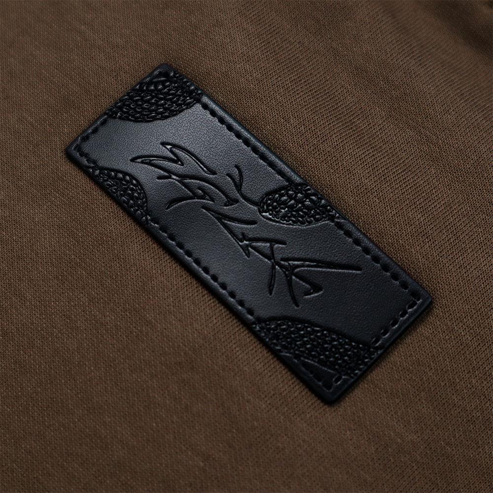 Flames Basic Tee (Brown)