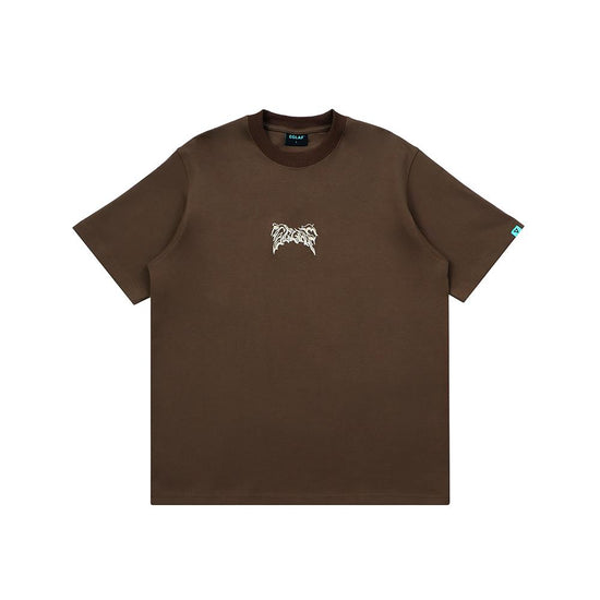 Flames Basic Tee (Brown)