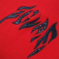 Flames Eglaf Logo Tee (Red)