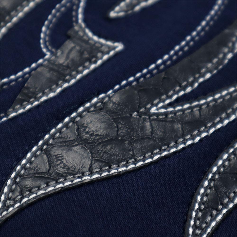 Flames Eglaf Logo Tee (Blue)