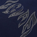Flames Eglaf Logo Tee (Blue)