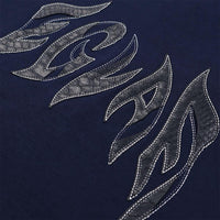 Flames Eglaf Logo Tee (Blue)