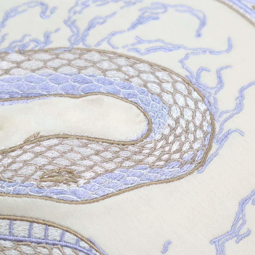 Flaming Serpent Logo Tee (Cream White)