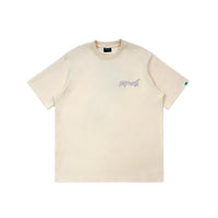 Flaming Serpent Logo Tee (Cream White)