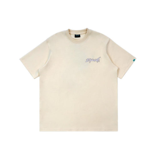 Flaming Serpent Logo Tee (Cream White)