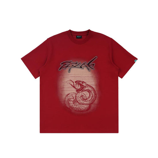 Fearless Serpent Tee (Red)