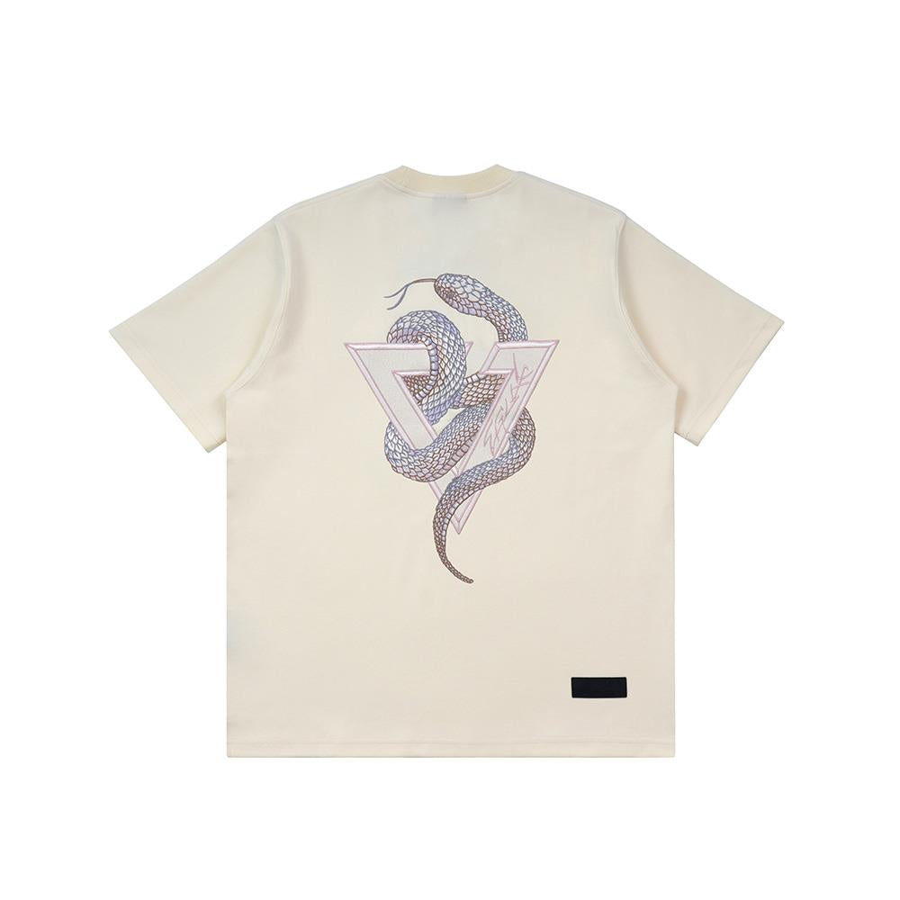 Serpent Logo Tee (Cream White - B)