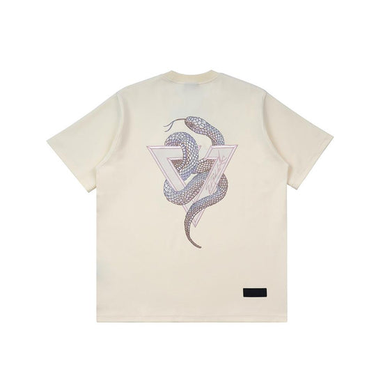 Serpent Logo Tee (Cream White - B)