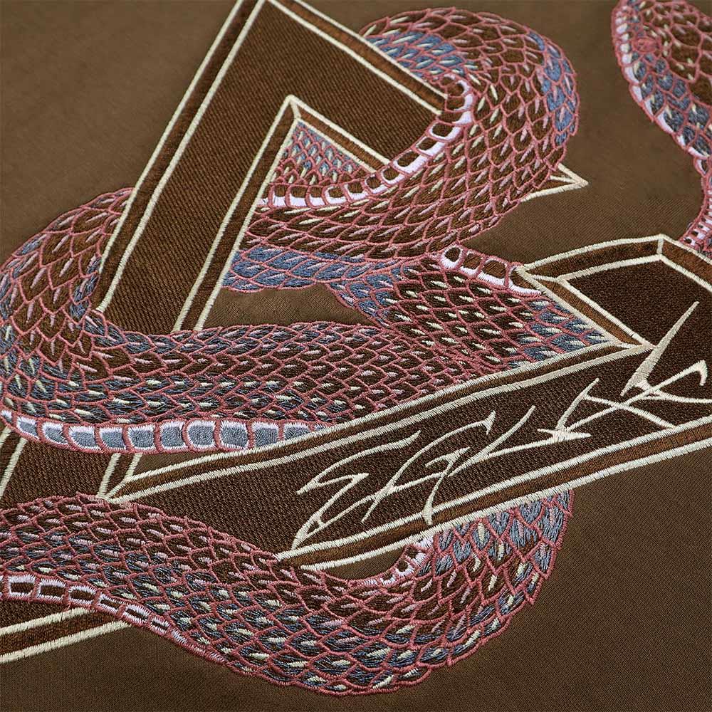 Serpent Logo Tee (Khakis)