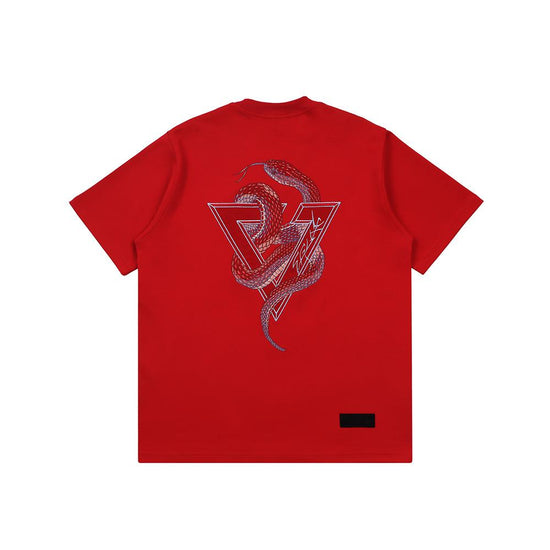 Serpent Logo Tee (Red)