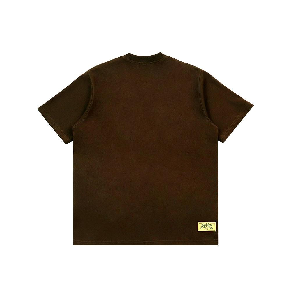 Fragments Mixed Typo Tee (Brown)