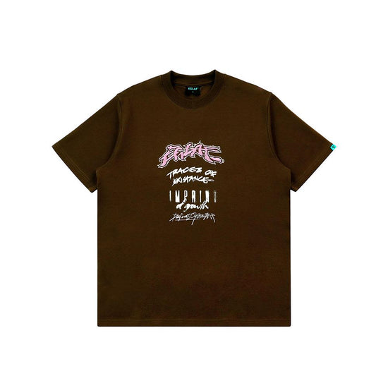 Fragments Mixed Typo Tee (Brown)
