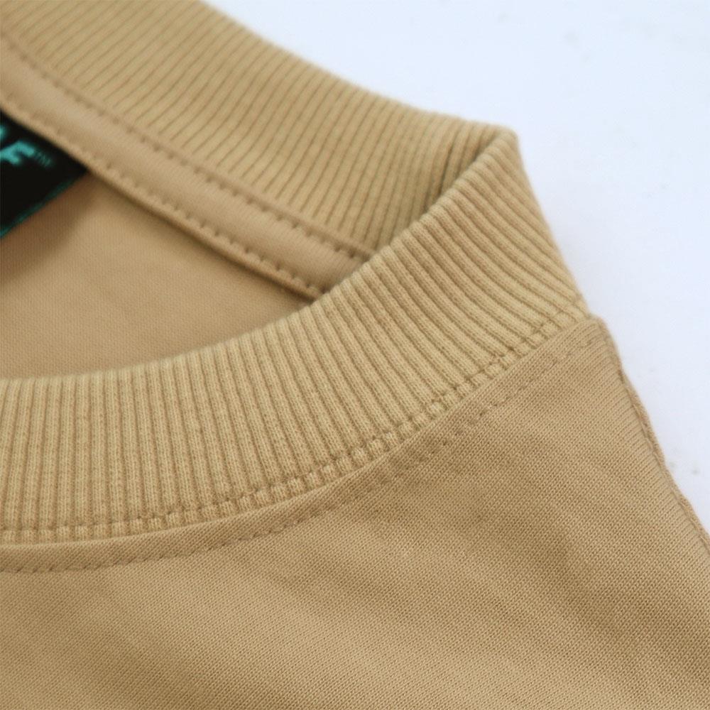 Fragments Reverse Applique Tee (Light Brown)