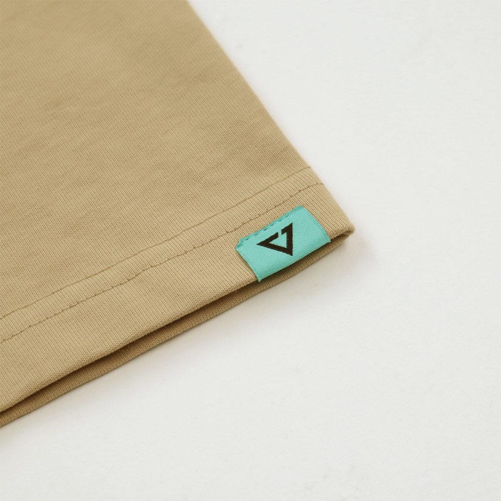 Fragments Reverse Applique Tee (Light Brown)