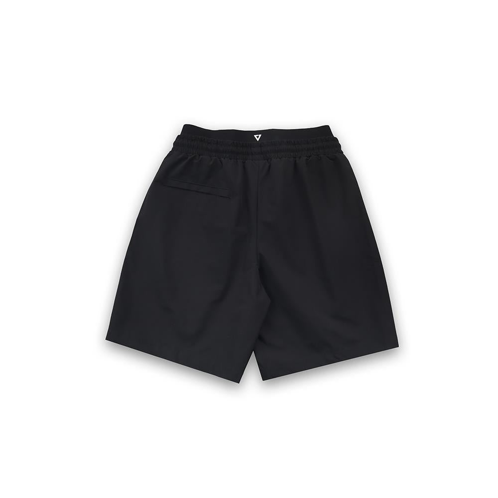 Sculpta Elastic Waist Shorts (Black)