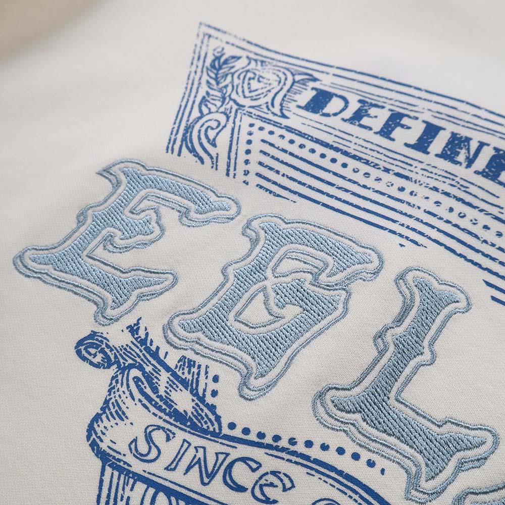 Sculpta Triangle Emblem Tee (Cream White)