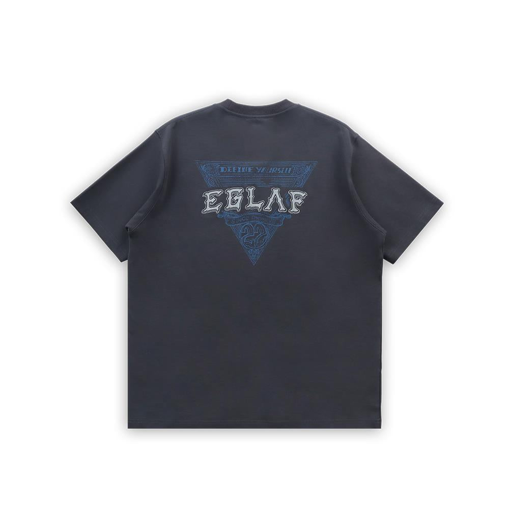 Sculpta Triangle Emblem Tee (Dark Grey)