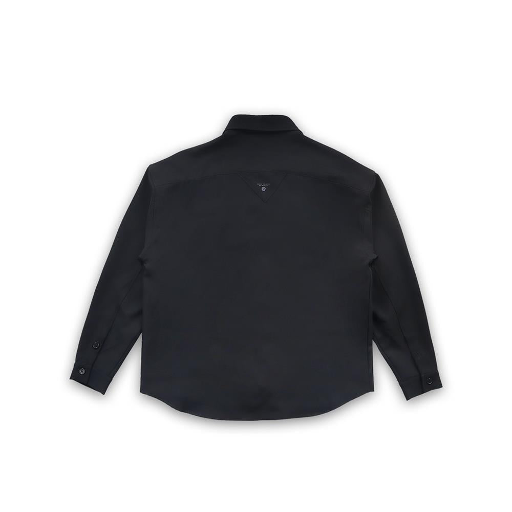 EG Silver Rivet Long Sleeve Shirt (Black)