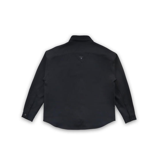 EG Silver Rivet Long Sleeve Shirt (Black)