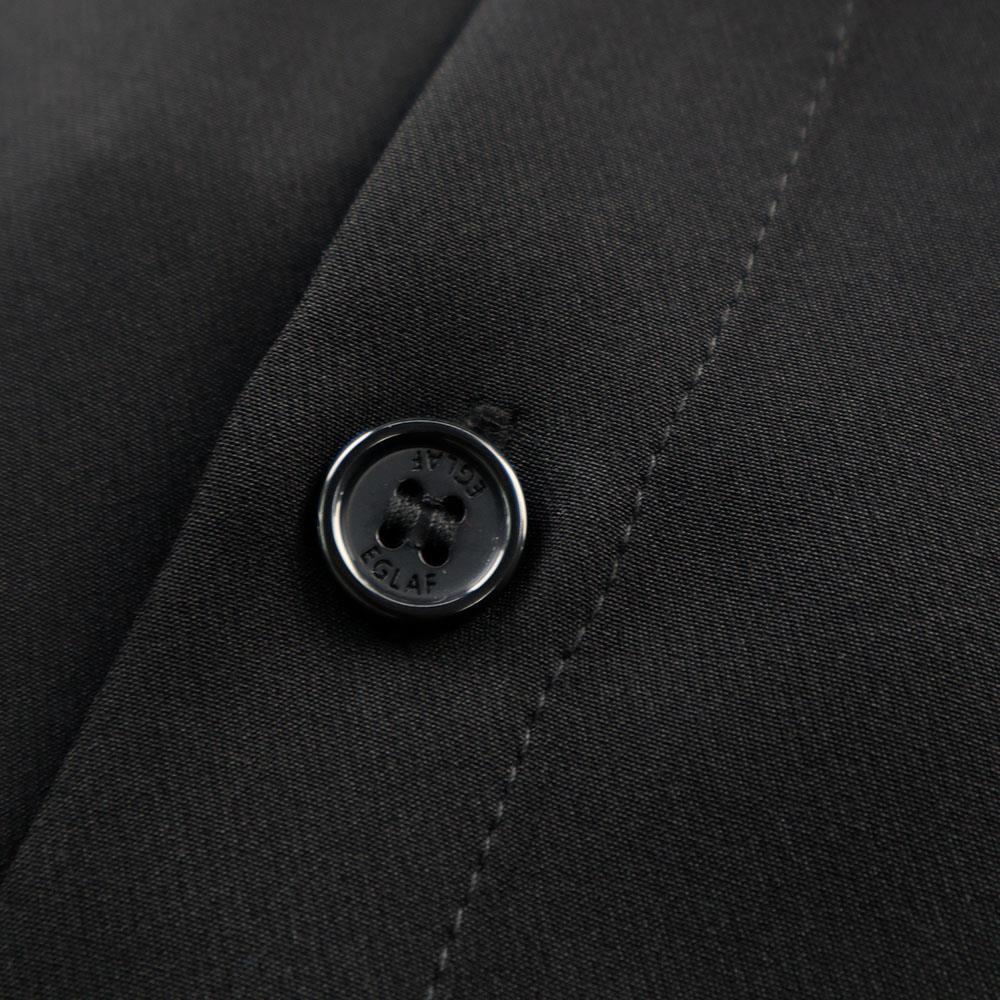 EG Silver Rivet Long Sleeve Shirt (Black)
