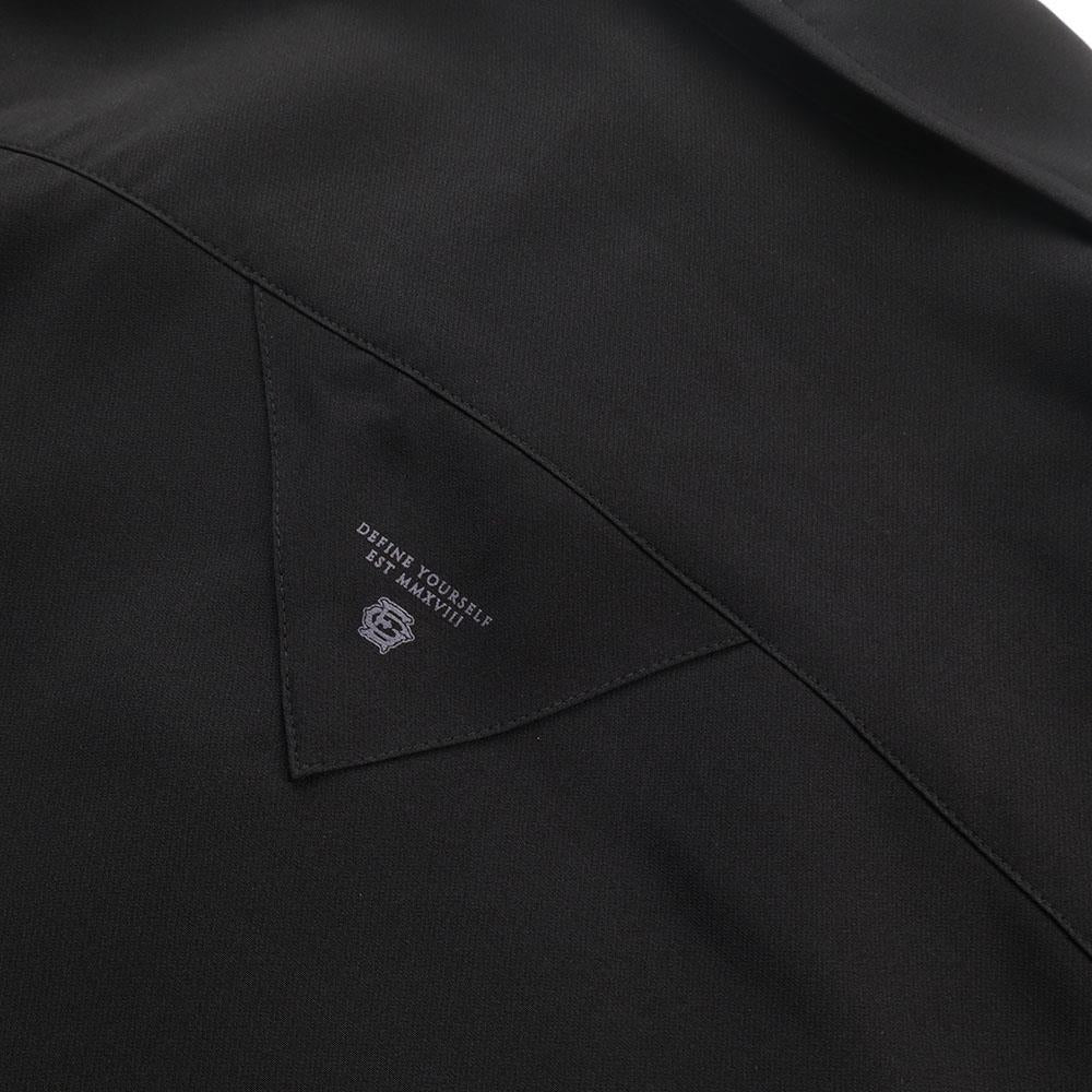 EG Silver Rivet Long Sleeve Shirt (Black)