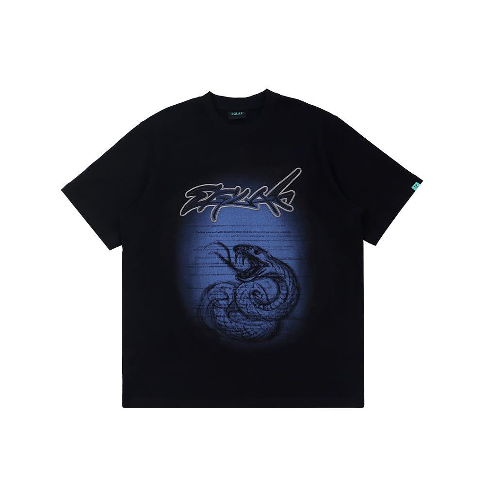Fearless Serpent Tee (Black)
