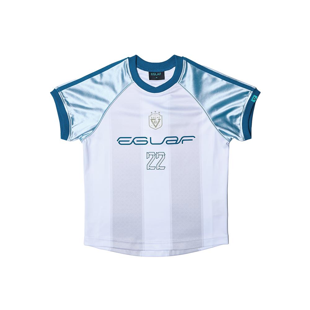 AG Stripes Crop Top (White)