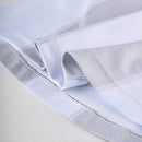 AG Stripes Crop Top (White)
