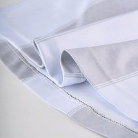 AG Stripes Crop Top (White)