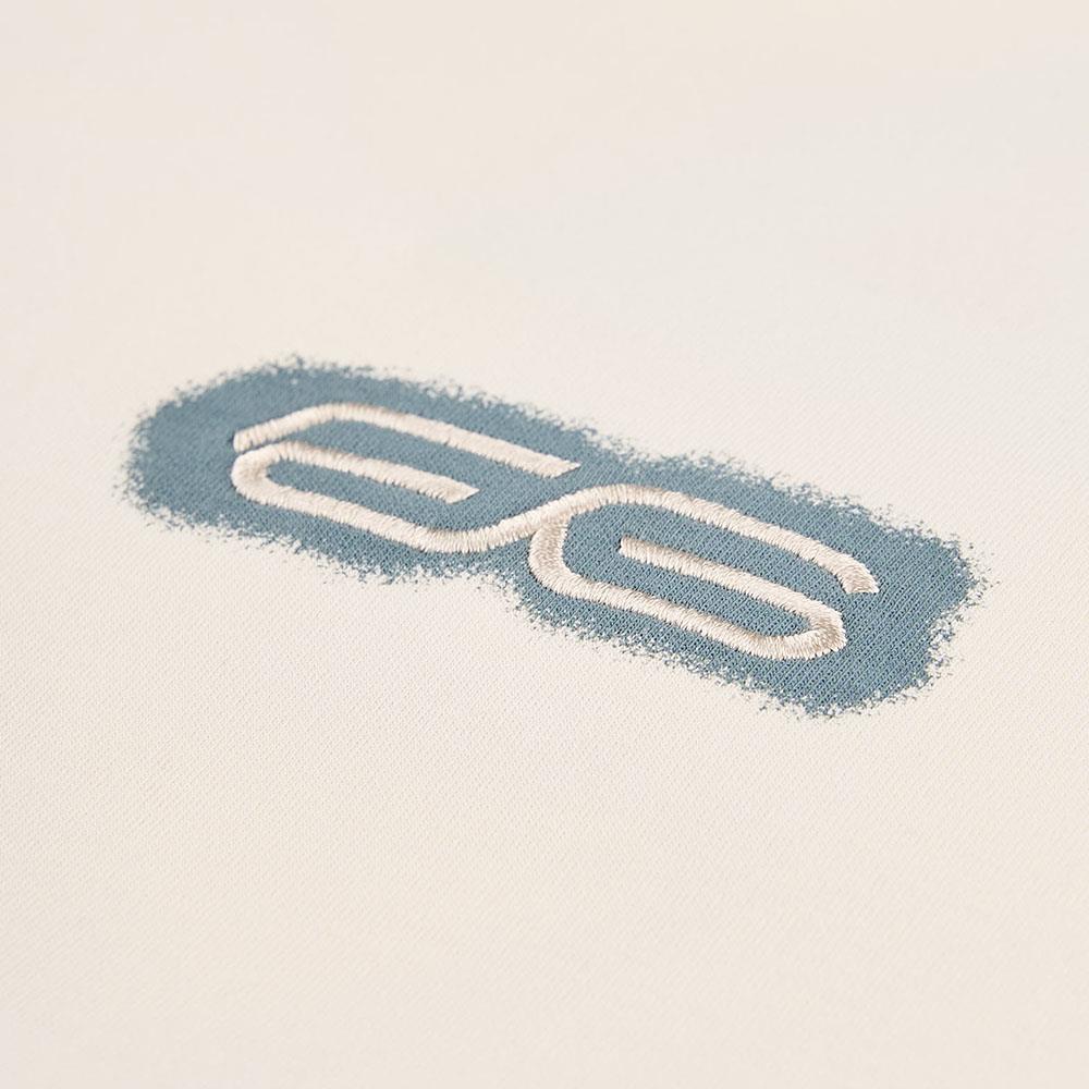 AG Triangle Logo Tee (Cream White)