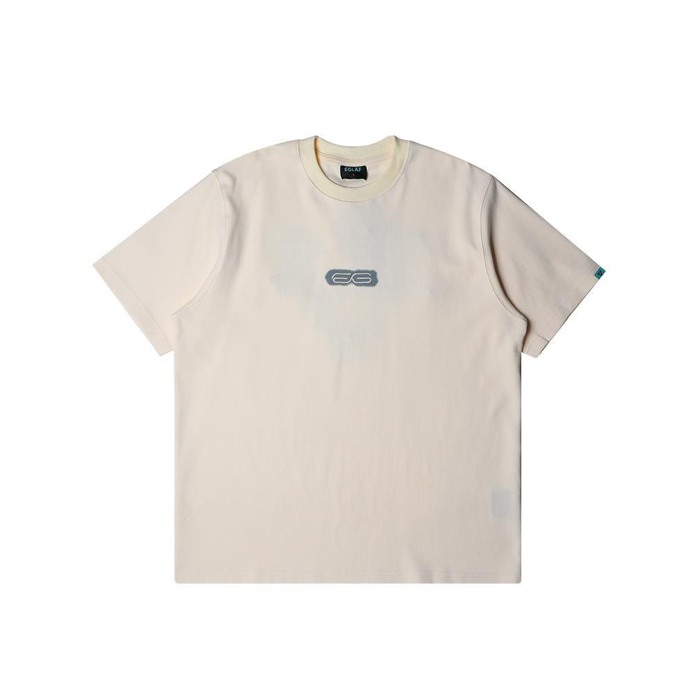 AG Triangle Logo Tee (Cream White)